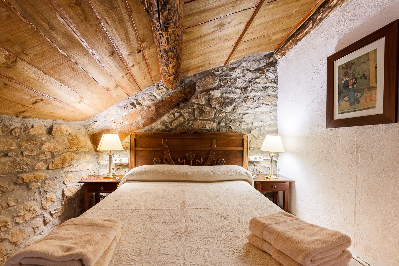 Habitación con cama doble (1.35 m anchura)